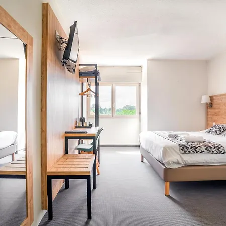 Abor Hotel, Mont De Marsan 3* 圣皮埃尔杜山