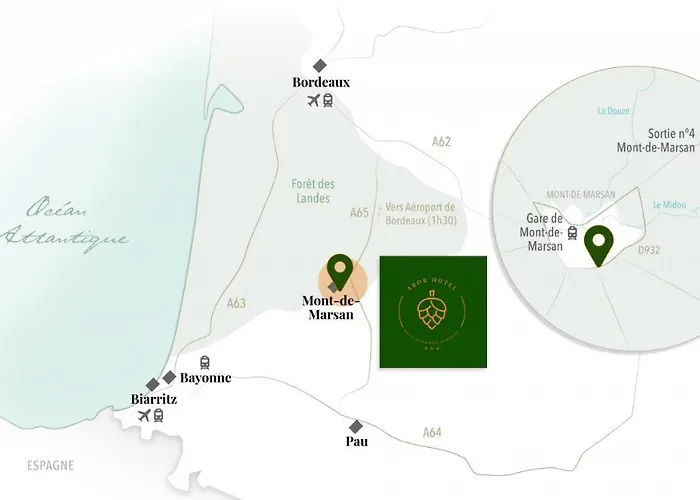 Abor Hôtel, Mont De Marsan Hotel